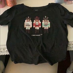 Crushed it nutcracker t shirt
